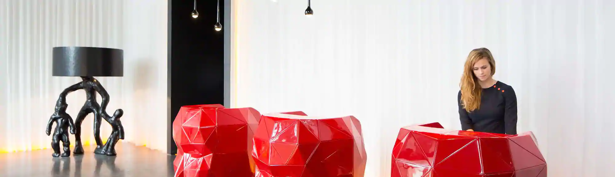 阿姆斯特丹 art'otel - 阿姆斯特丹 art'otel 接待处